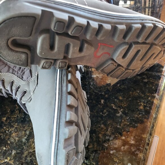 POLAR Womens Rain Thermal Warm Snow Winter Knee High Waterproof Boots Size 8 - Picture 3 of 3